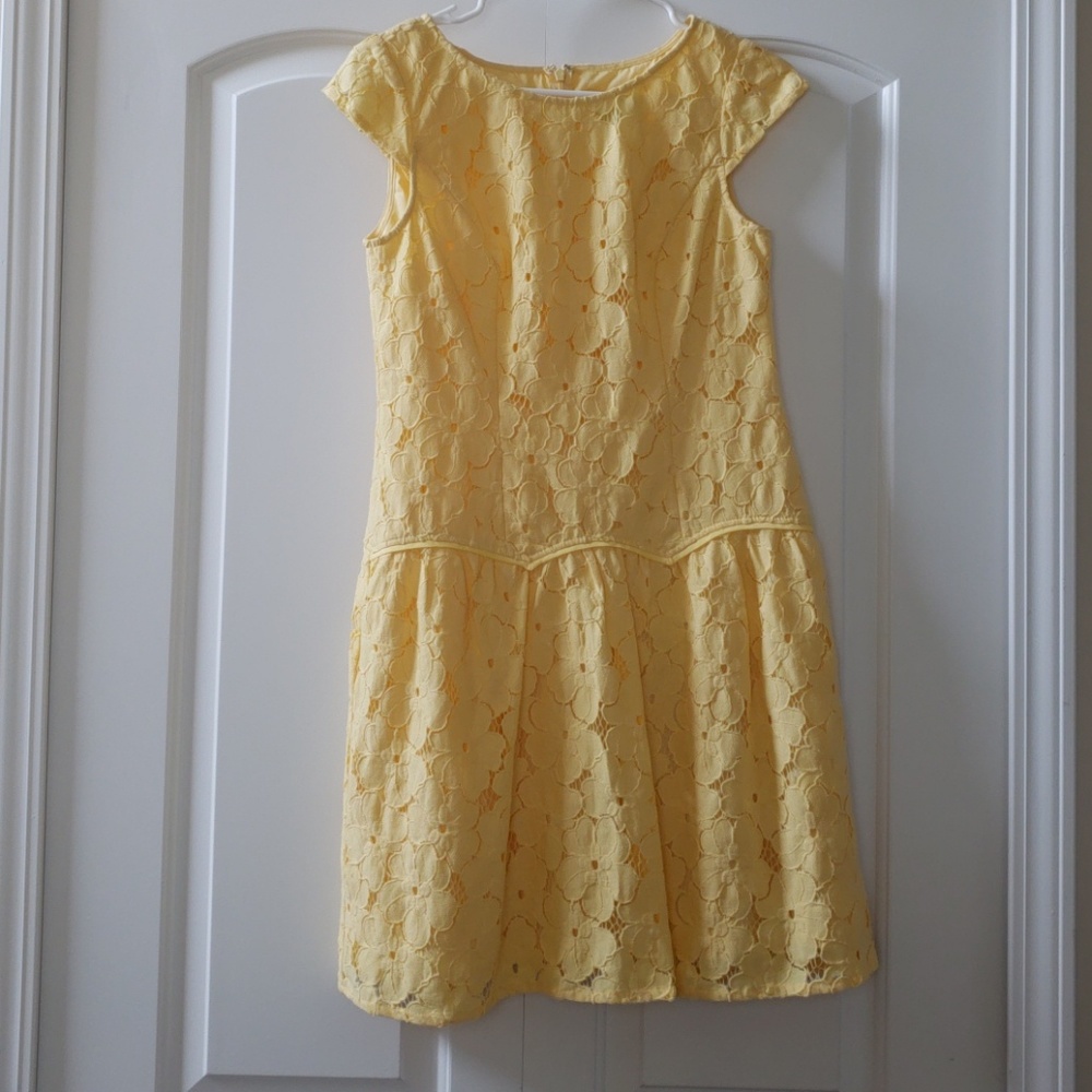 Pale yellow dress